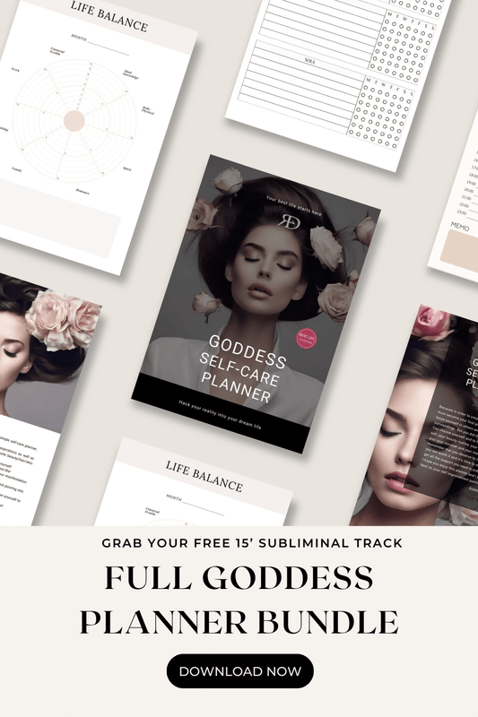 Goddess Self-Care Planner