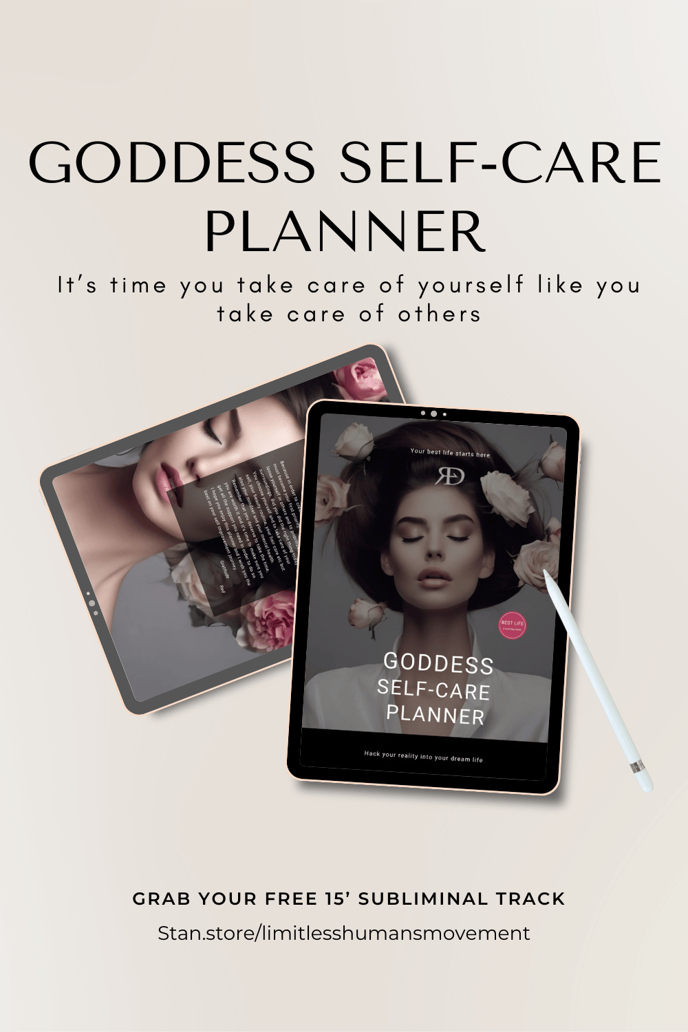 Goddess Self-Care Planner