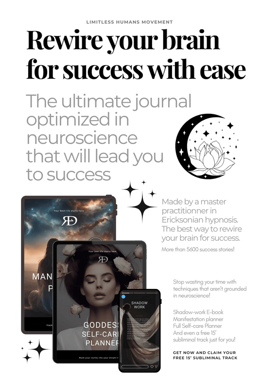 Self Care + Shadow Work + E-Book + FREE Manifestation Planner ! Your FULL best life right now